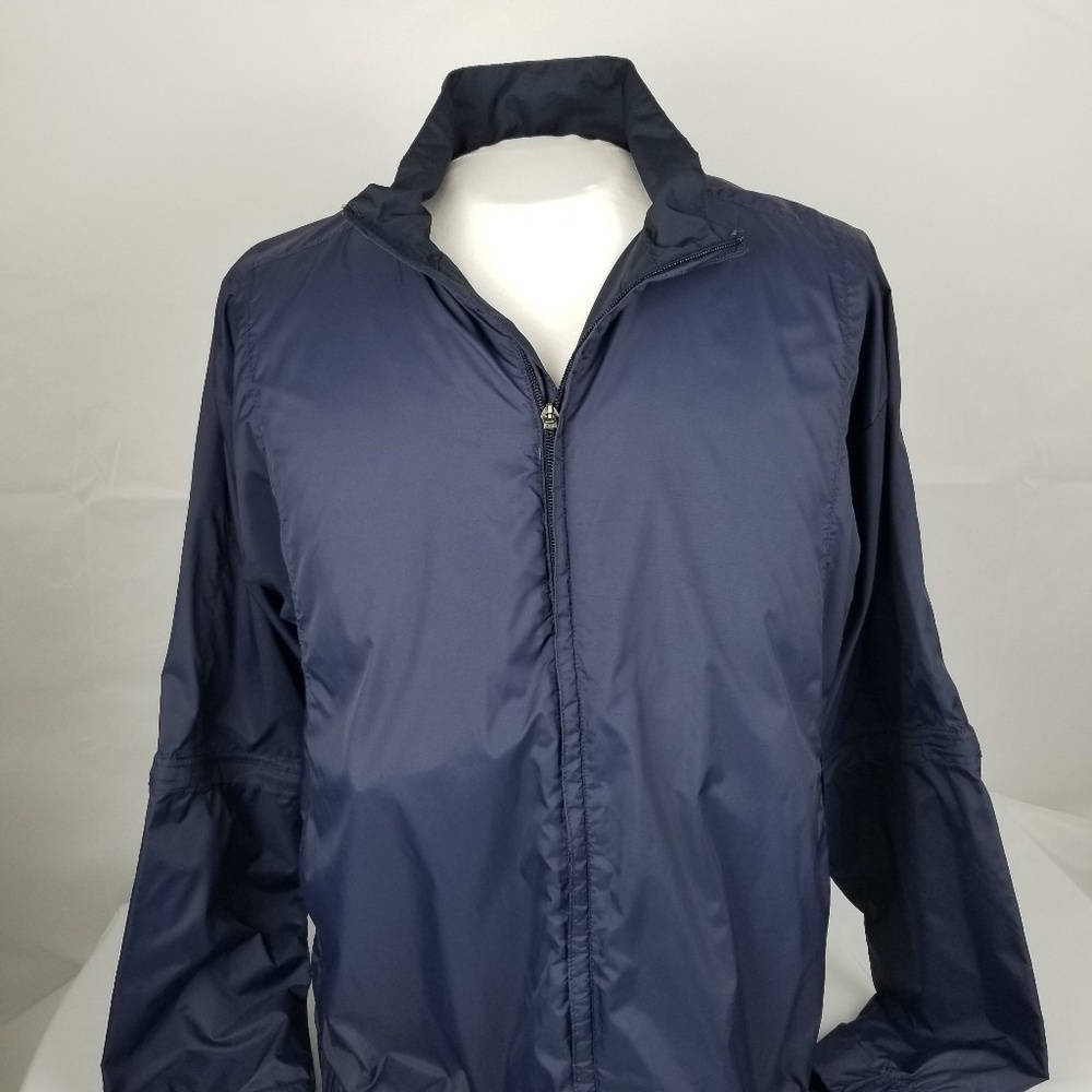 NIKE GOLF-  Mens XL Clima-FIT Raincoat Windbreaker Jacket Convertible Sleeves